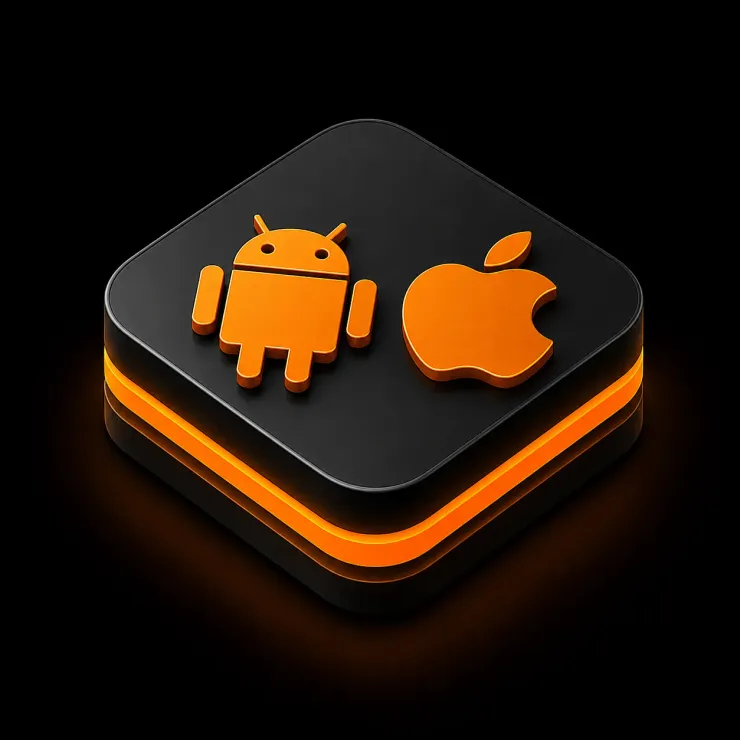 Unity mobile game development icon for iOS and Android builds