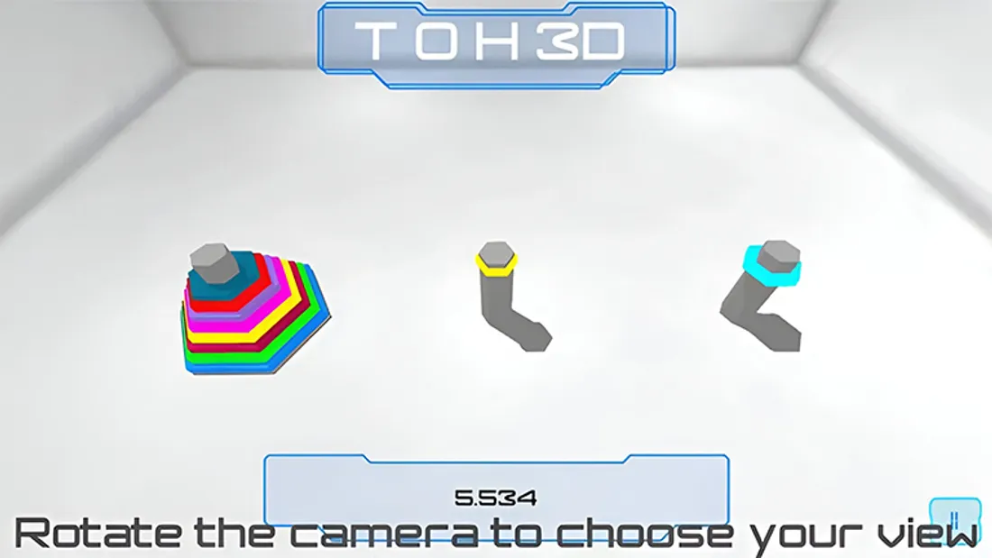 Tower of Hanoi 3D