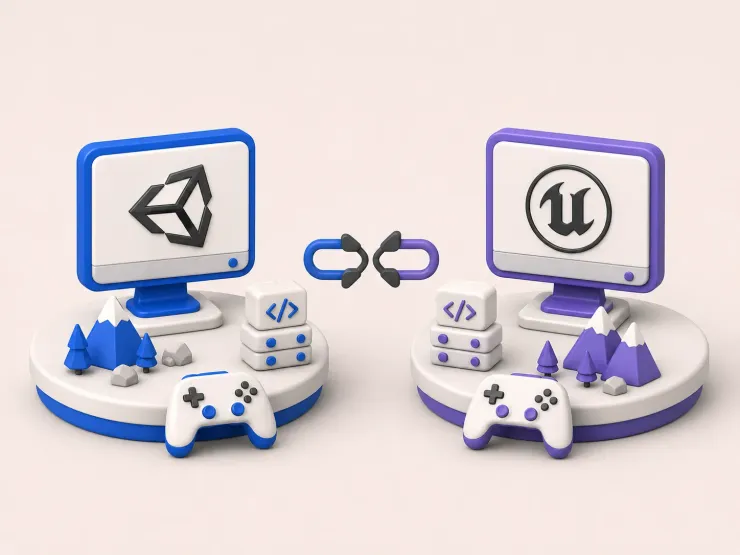 Spoon vs Spade: Unity and Unreal Engine, each suited to different jobs