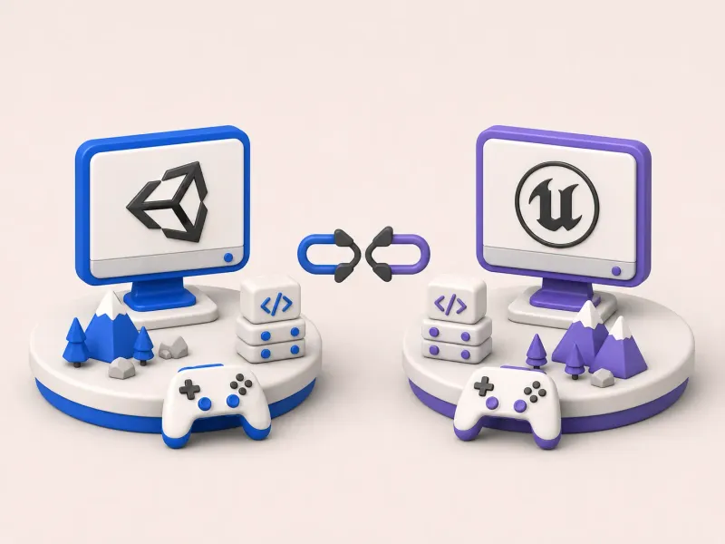 Spoon vs Spade: Unity and Unreal Engine, each suited to different jobs